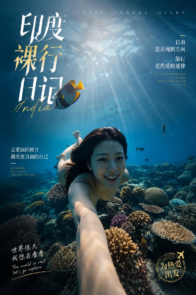 AI成人短剧：ACDJ印度裸行日记（全1集） 